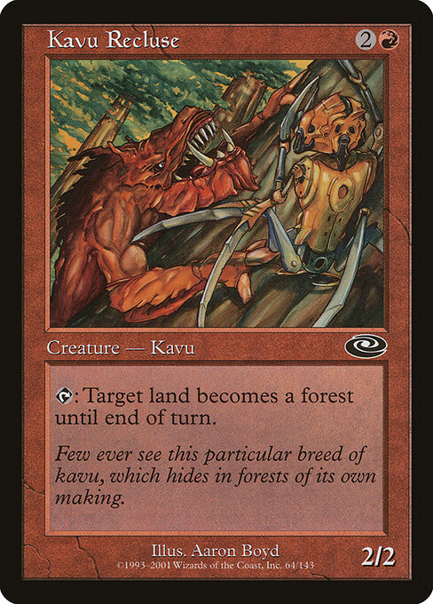 Kavu Recluse — Front
