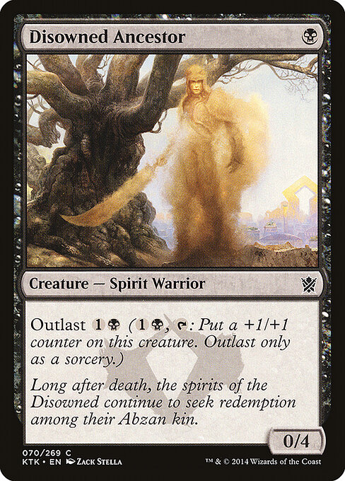 Disowned Ancestor — Front