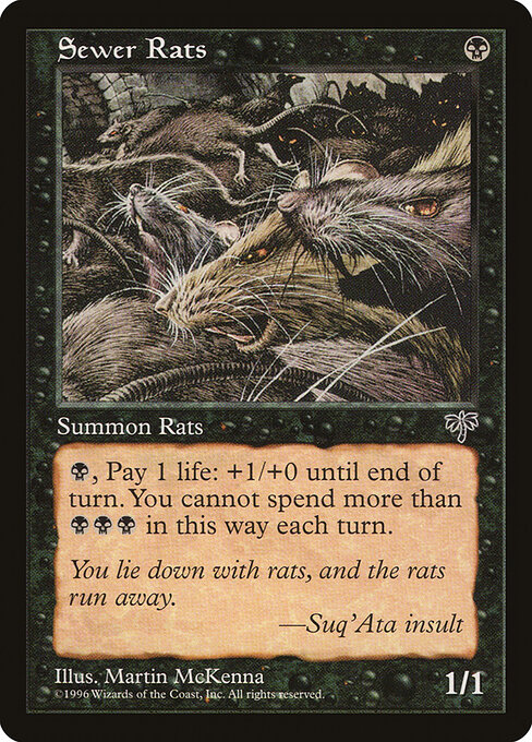 Sewer Rats — Front