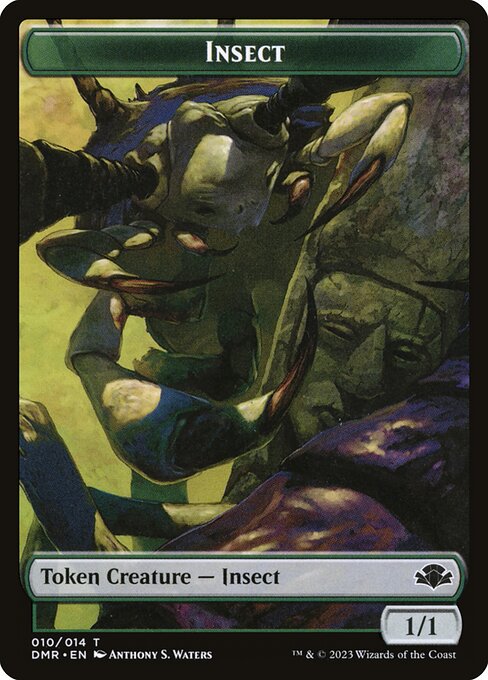 Insect // Cat (003) Double-Sided Token