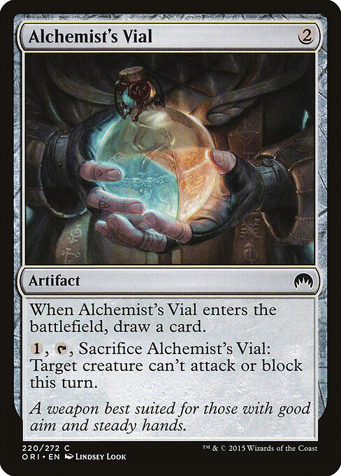 Alchemist's Vial — Front