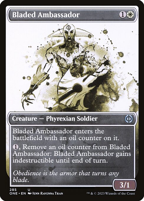 Bladed Ambassador (Showcase) — Front