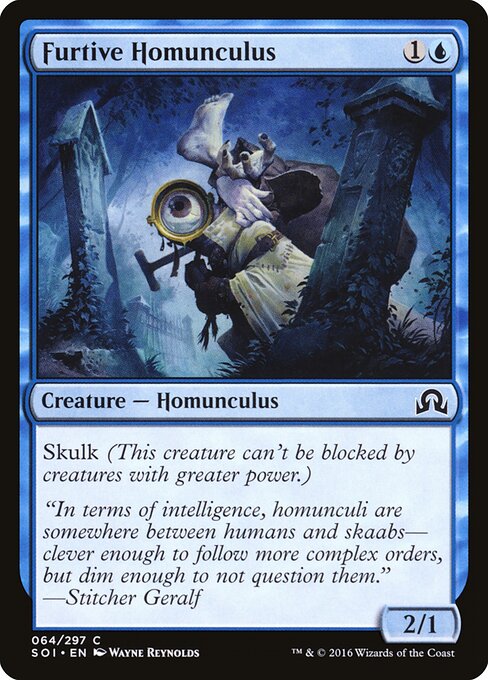 Furtive Homunculus — Front