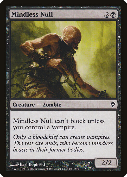 Mindless Null — Front