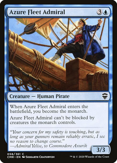 Azure Fleet Admiral — Front