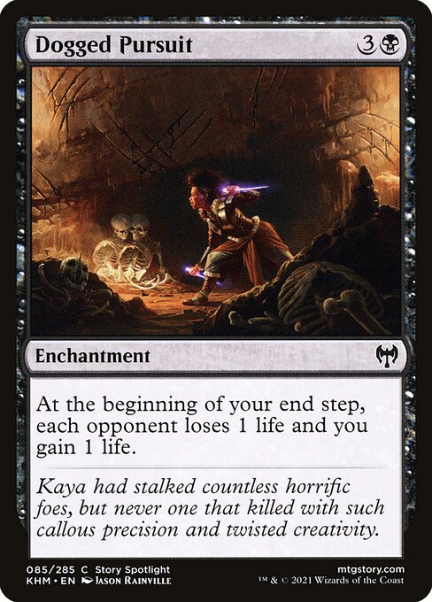 Dogged Pursuit — Front