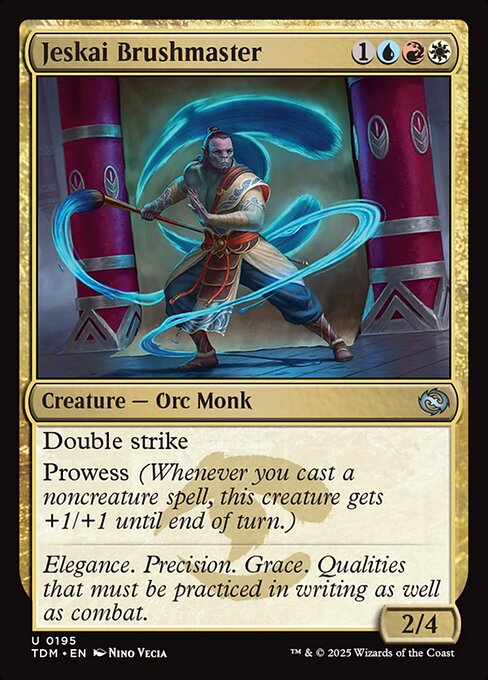 Jeskai Brushmaster — Front