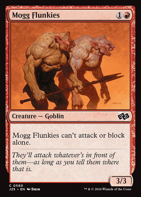 Mogg Flunkies — Front