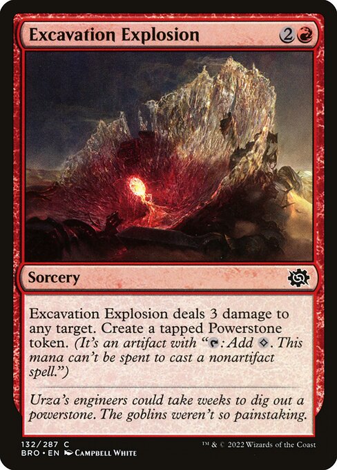 Excavation Explosion — Front