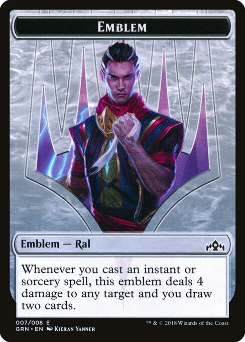 Emblem - Ral, Izzet Viceroy — Front