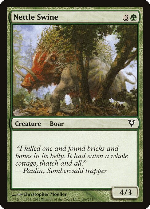 Nettle Swine — Front