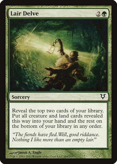 Lair Delve — Front