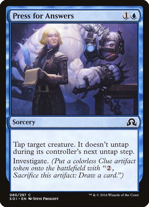 Press for Answers — Front