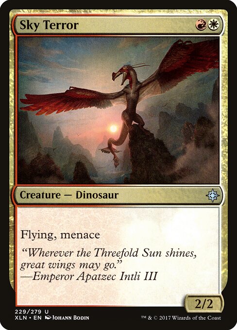 Sky Terror — Front
