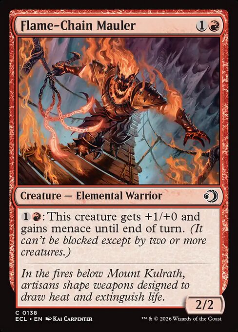 Flame-Chain Mauler — Front