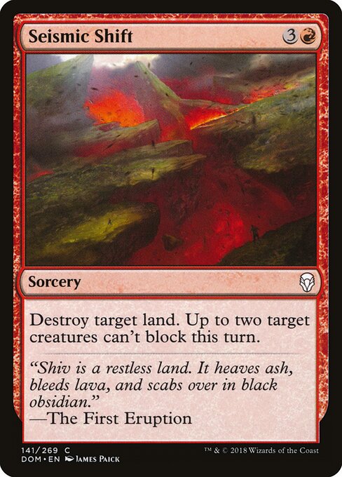 Seismic Shift — Front