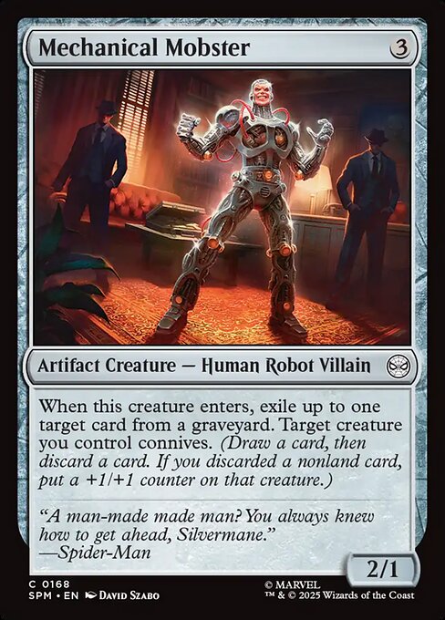 Mechanical Mobster — Front