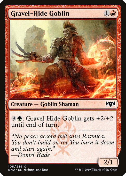 Gravel-Hide Goblin — Front