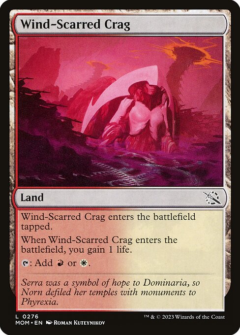 Wind-Scarred Crag — Front