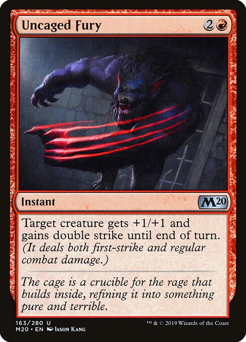 Uncaged Fury — Front