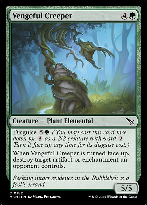Vengeful Creeper — Front