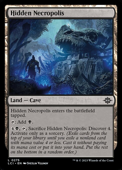 Hidden Necropolis — Front