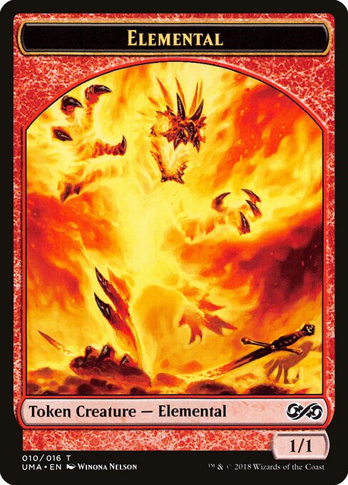 Elemental Token (010) — Front
