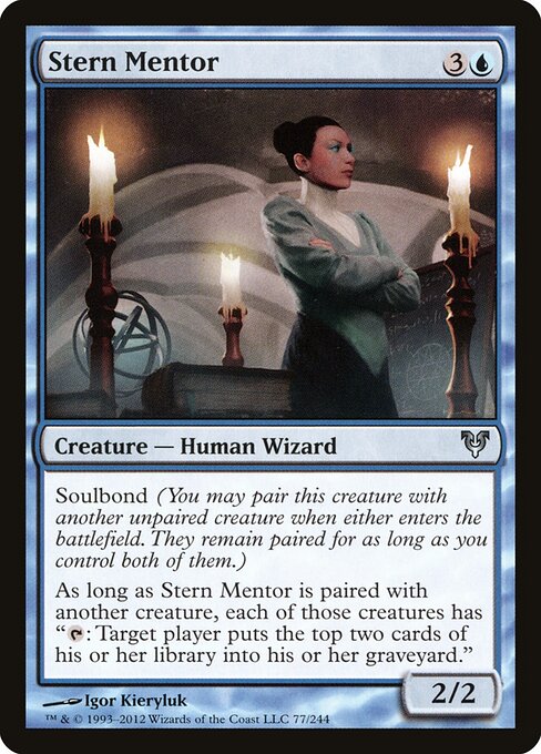 Stern Mentor — Front
