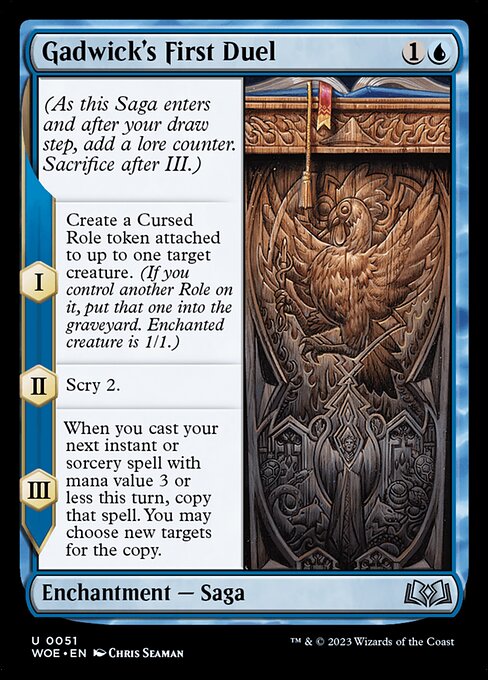 Gadwick's First Duel — Front