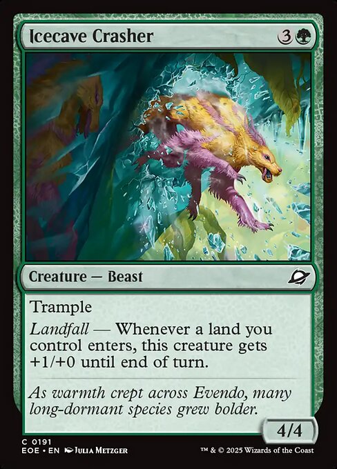 Icecave Crasher — Front