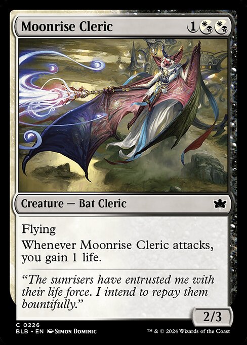 Moonrise Cleric — Front