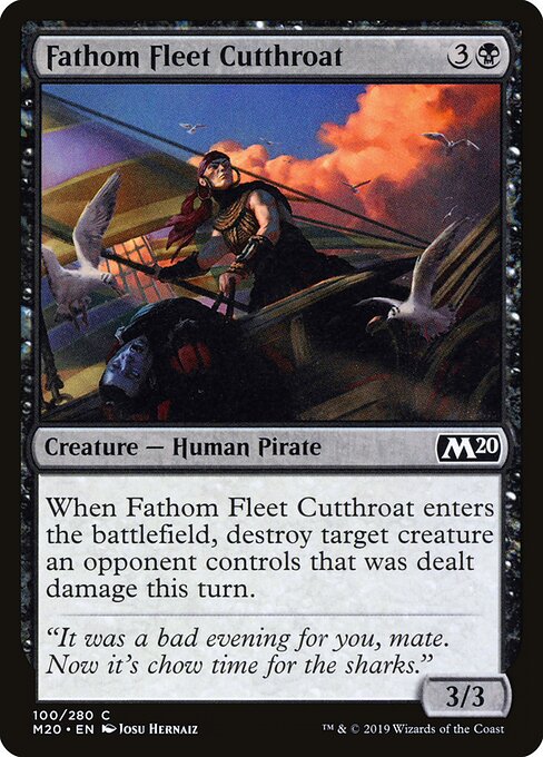 Fathom Fleet Cutthroat — Front