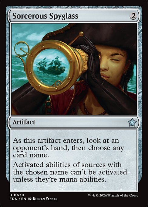 Sorcerous Spyglass — Front