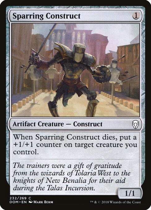 Sparring Construct — Front
