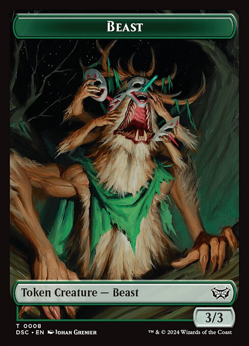 Beast // Scarecrow Double-Sided Token