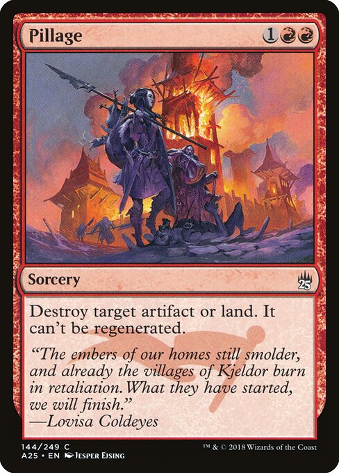 Pillage — Front