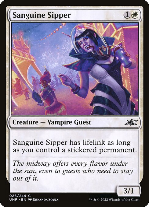 Sanguine Sipper — Front