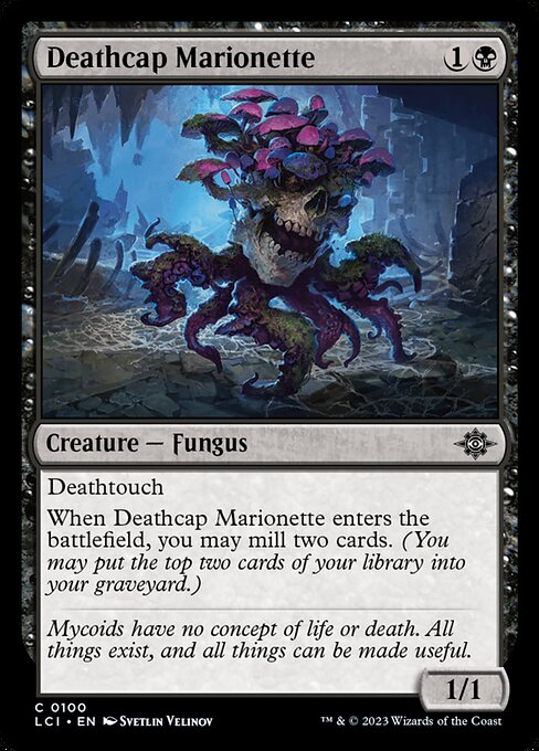 Deathcap Marionette — Front