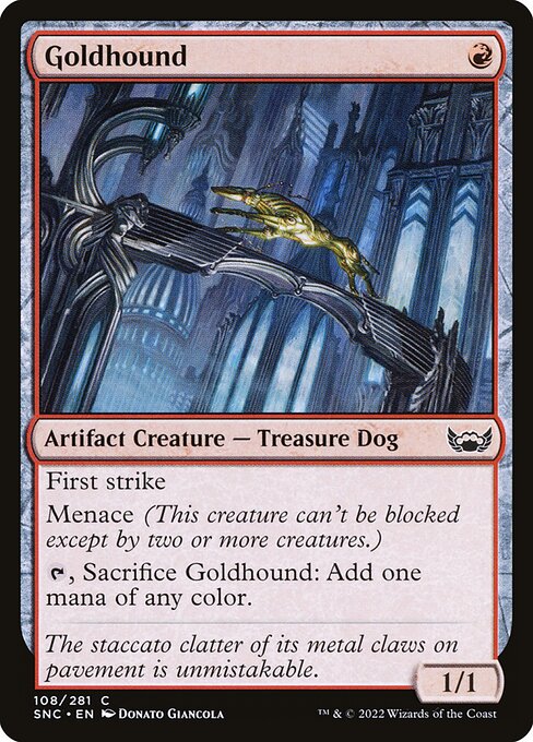 Goldhound — Front