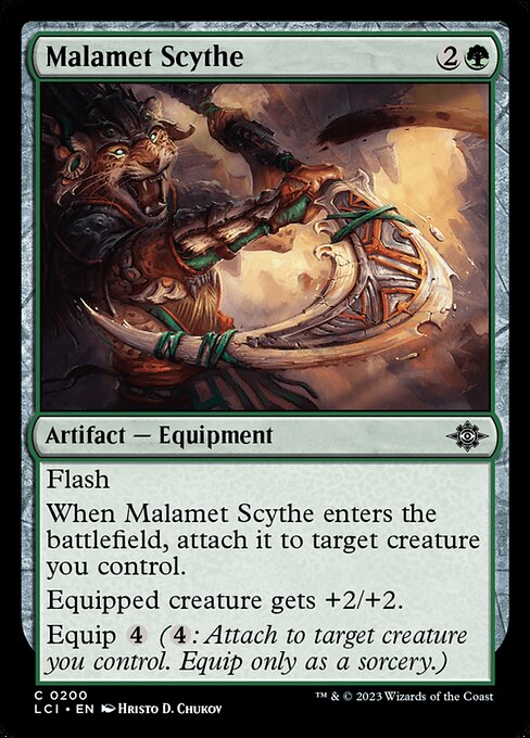 Malamet Scythe — Front