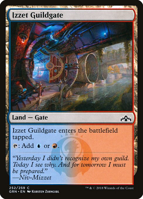 Izzet Guildgate (252) — Front