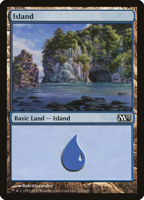 Island (234) — Front
