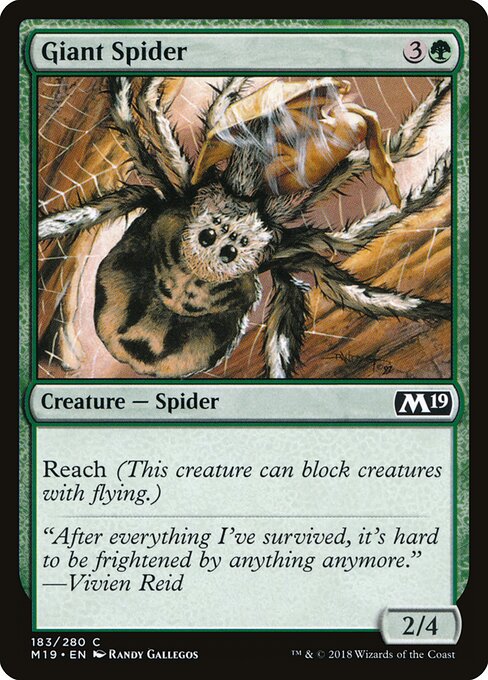 Giant Spider — Front