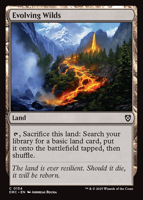 Evolving Wilds (0154) — Front