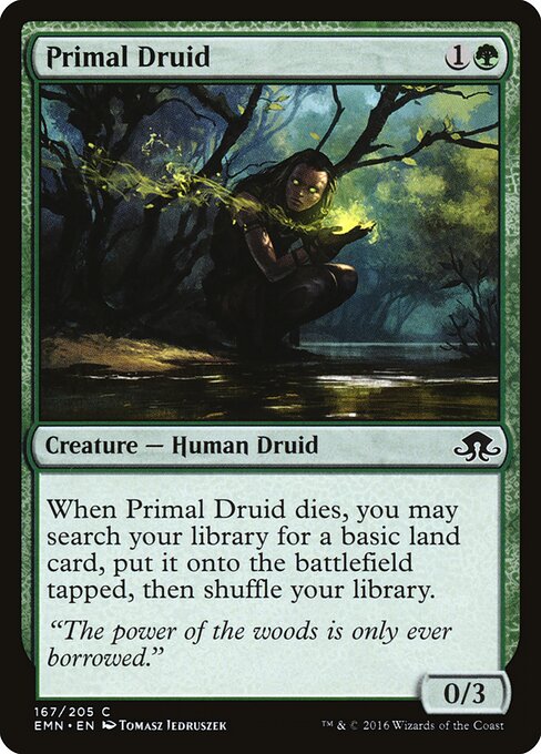 Primal Druid — Front