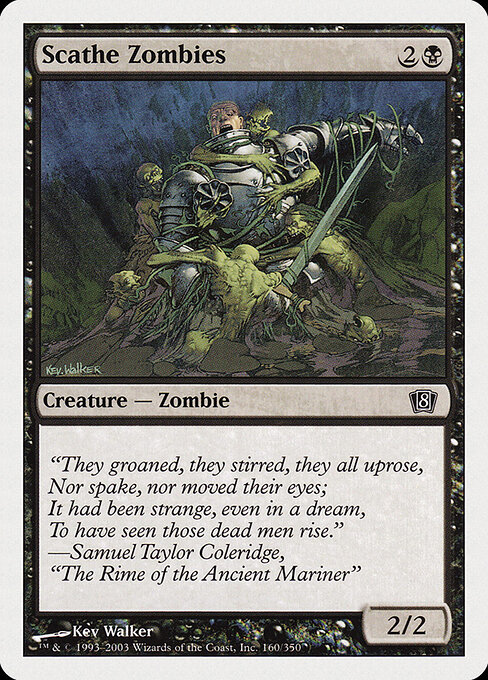 Scathe Zombies — Front