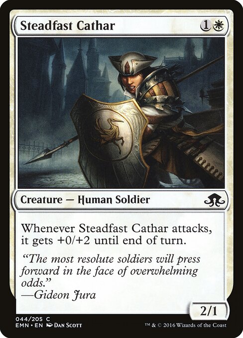 Steadfast Cathar — Front