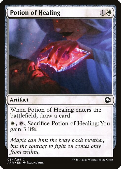 Potion of Healing — Front