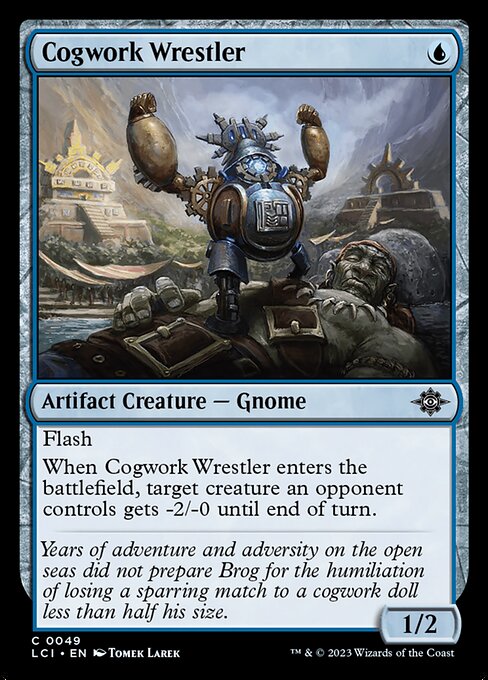 Cogwork Wrestler — Front