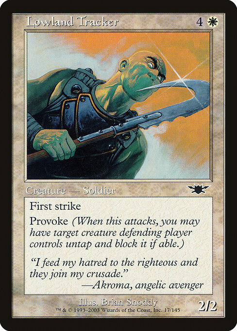 Lowland Tracker — Front